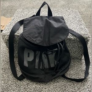 Women’s PINK | Victoria’s Secret Black Mini Backpack